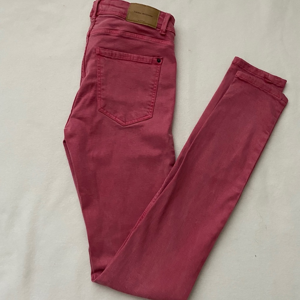 Zara Stonewashed Skinny Jeans